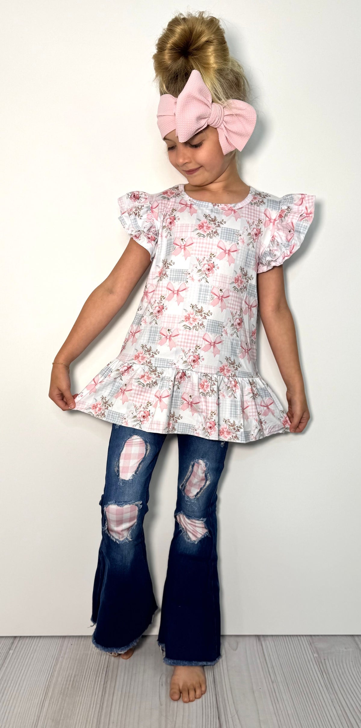 Patchwork Girls Set