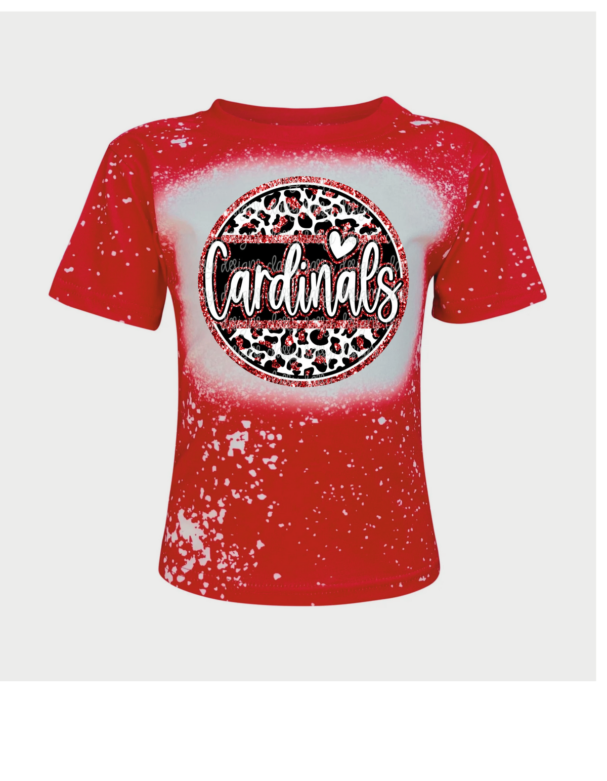 Round Cardinals Bleached shirt