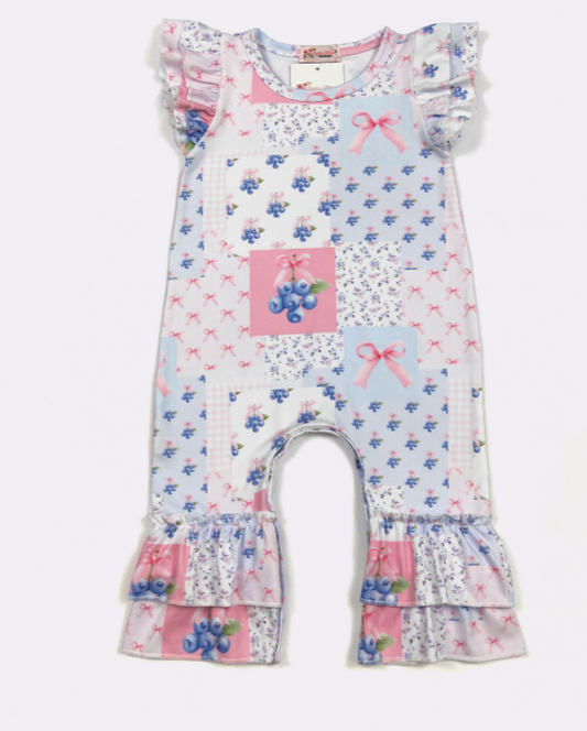 Blueberry Patch Romper