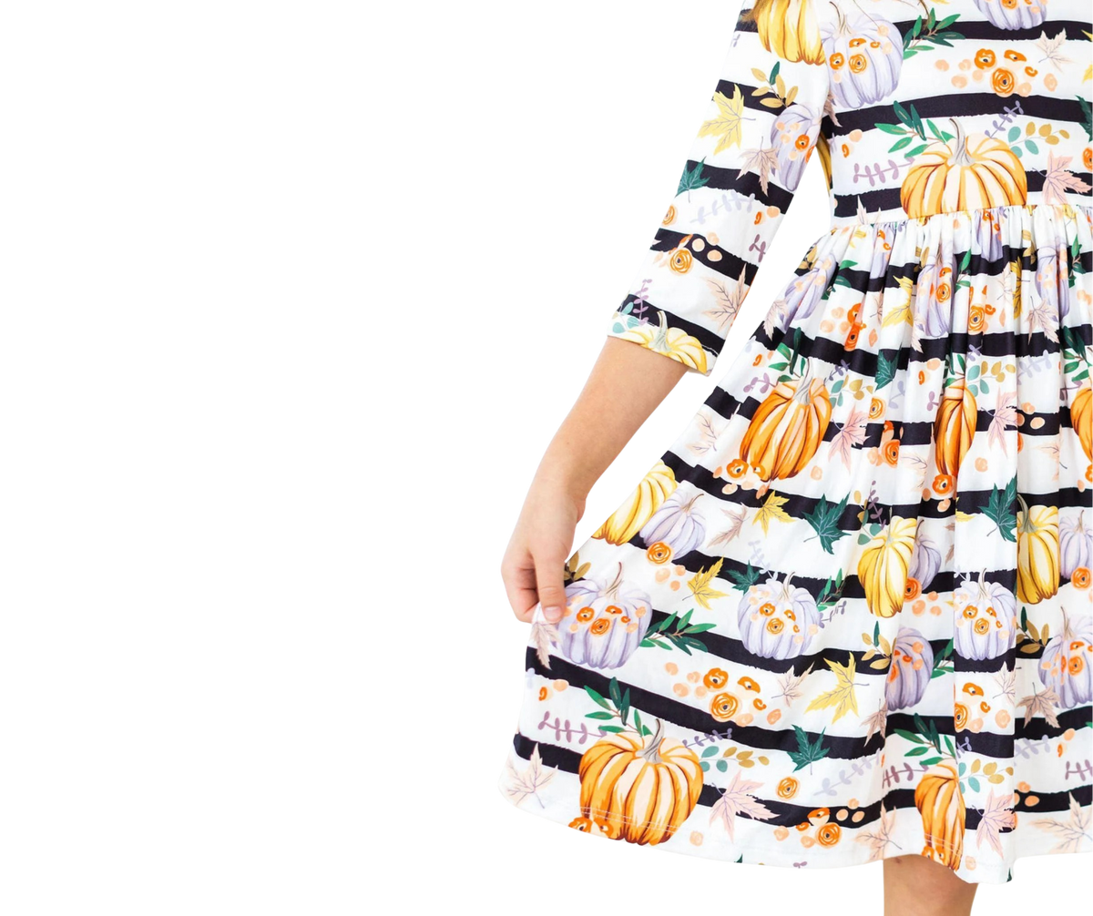 Pumpkins & Peonies Sephora Dress